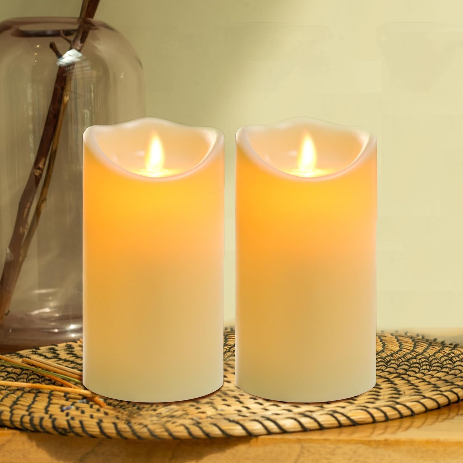 Detalle 2 de Da by Vela LED - Velas impermeables con control remoto 🕯