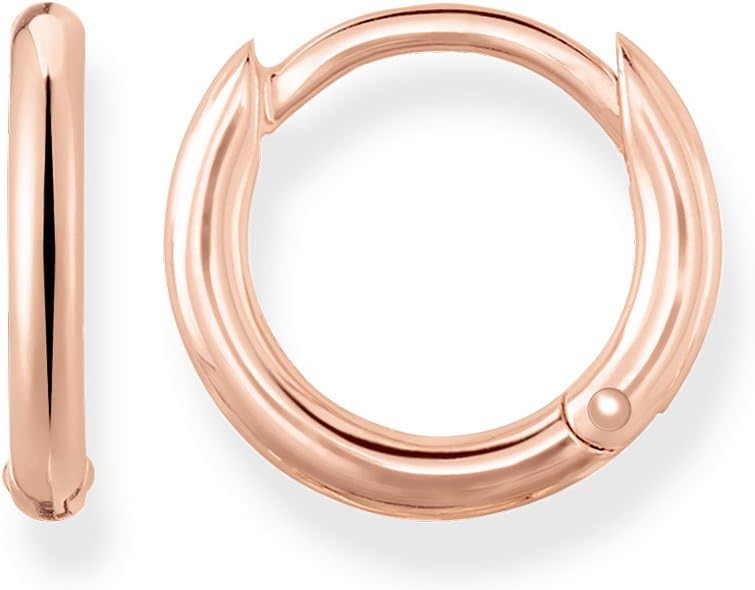 Detalle de THOMAS SABO Pendientes Aro Clásicos en Oro Rosa