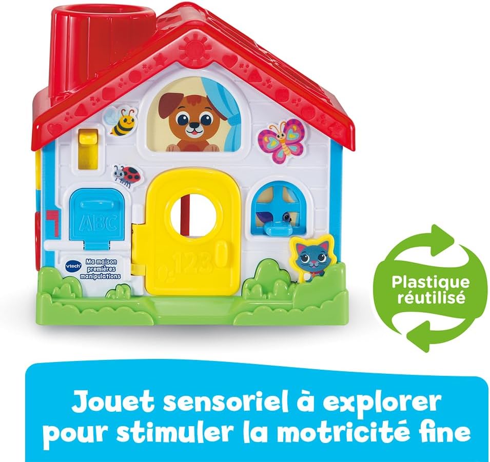 Thumbnail 1 de VTech Baby Ma Maison Premières Manipulations (dès 9 mois) – trieur de formes et jouet sensoriel non électronique