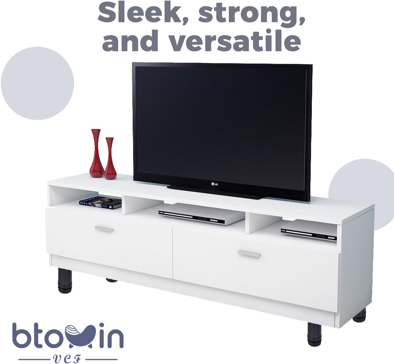 Thumbnail 4 de Btowin Adjustable Furniture Legs, 8-inch