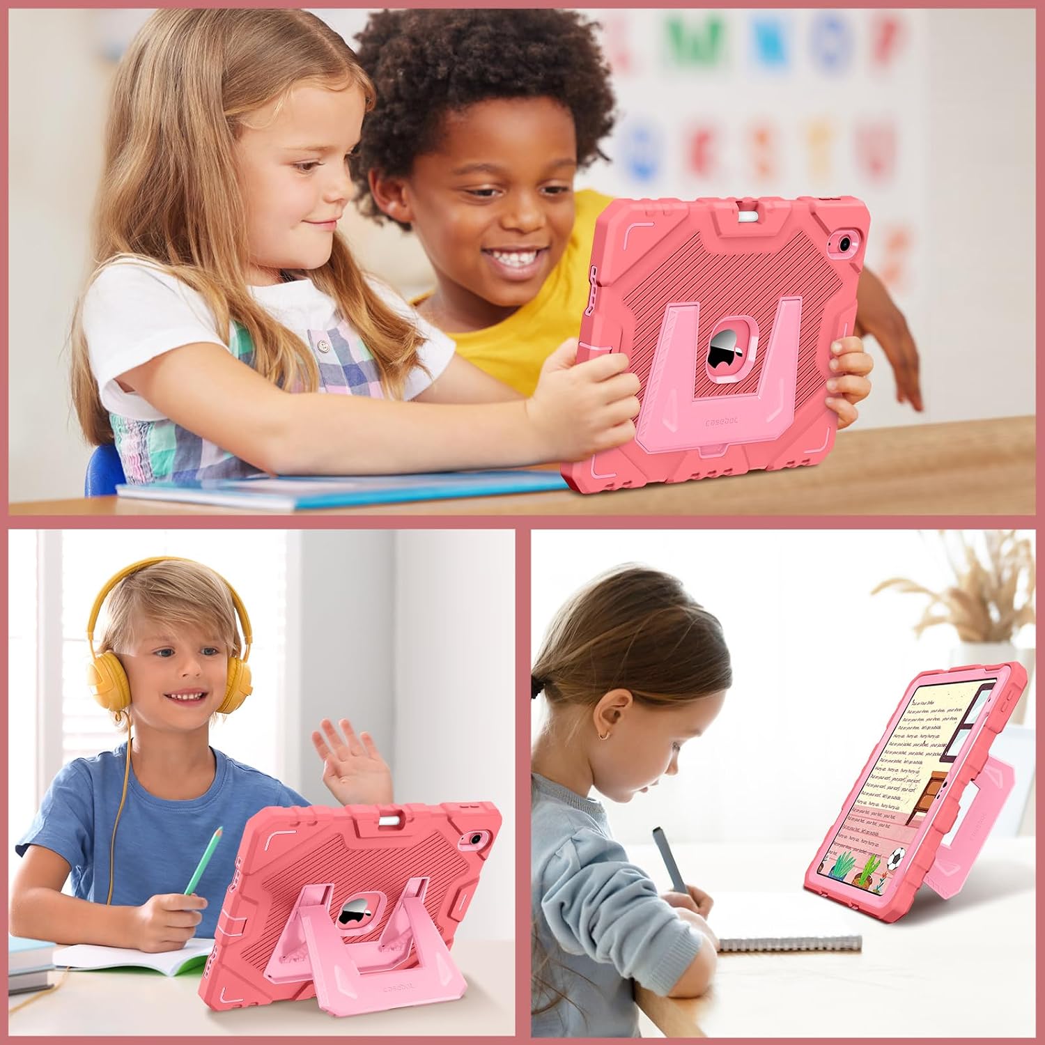 Thumbnail 6 de FINTIE Kids Case for iPad 11 Inch 2025 Pink