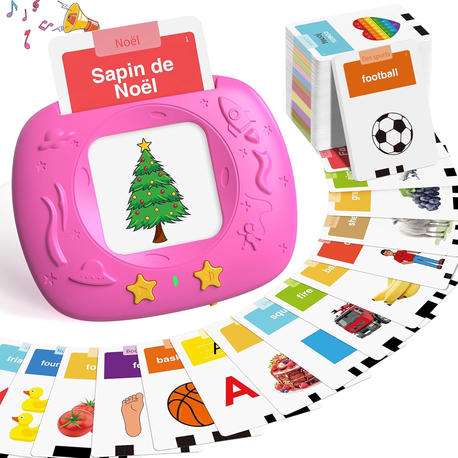 HOMESTEC Jouets d'apprentissage parole
