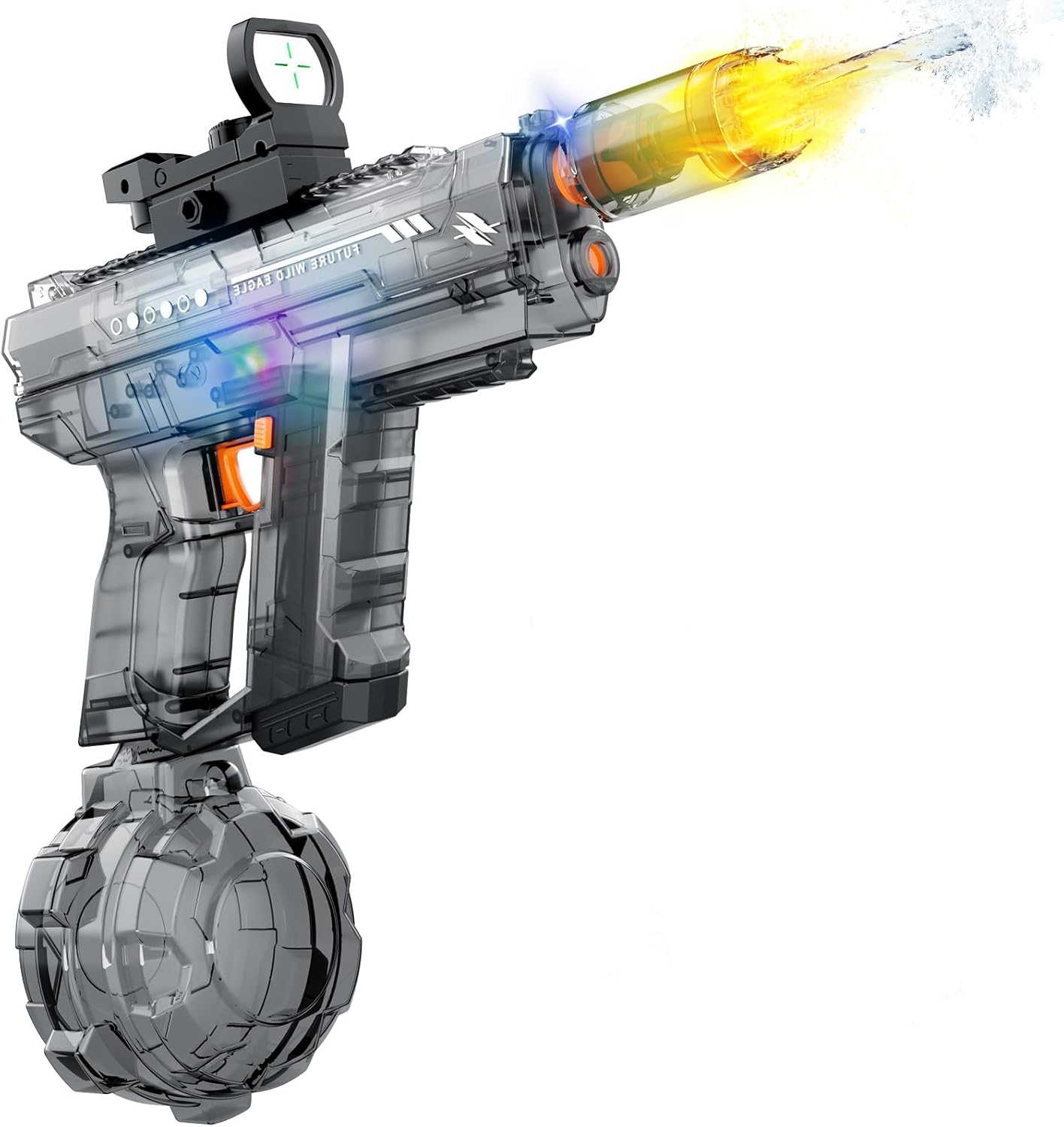 Thumbnail 6 de Vmiya Electric Water Gun 2-Pack (Pink/Red) with Lights, Sound & 800CC Capacity, 26–33 ft Range