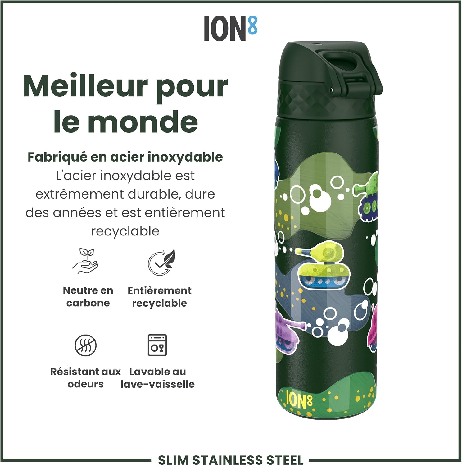 Thumbnail 4 de ion8 Gourde Inox Léger 600ml 🥤