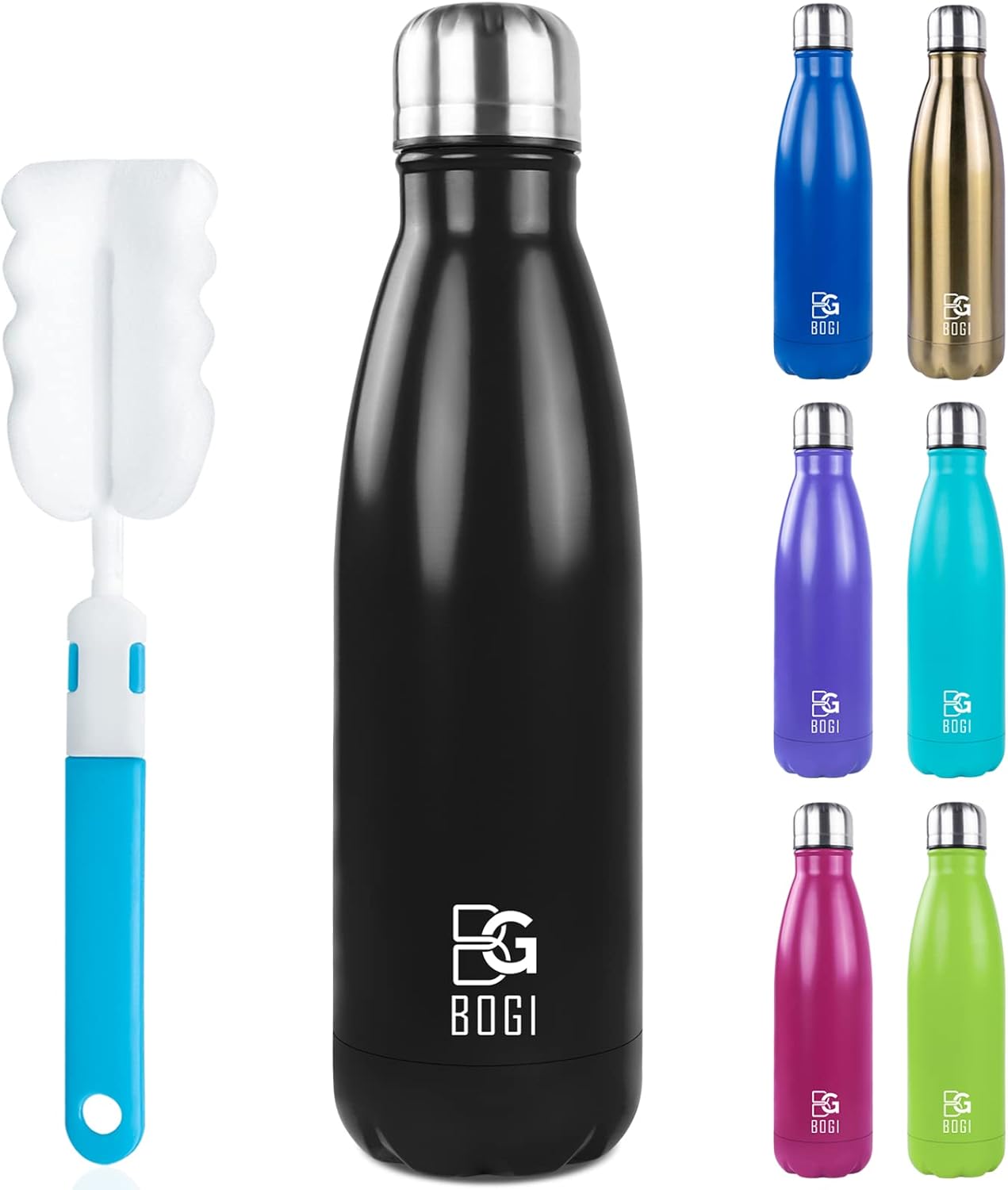 Detalle de BOGI 750ml insulated water bottle
