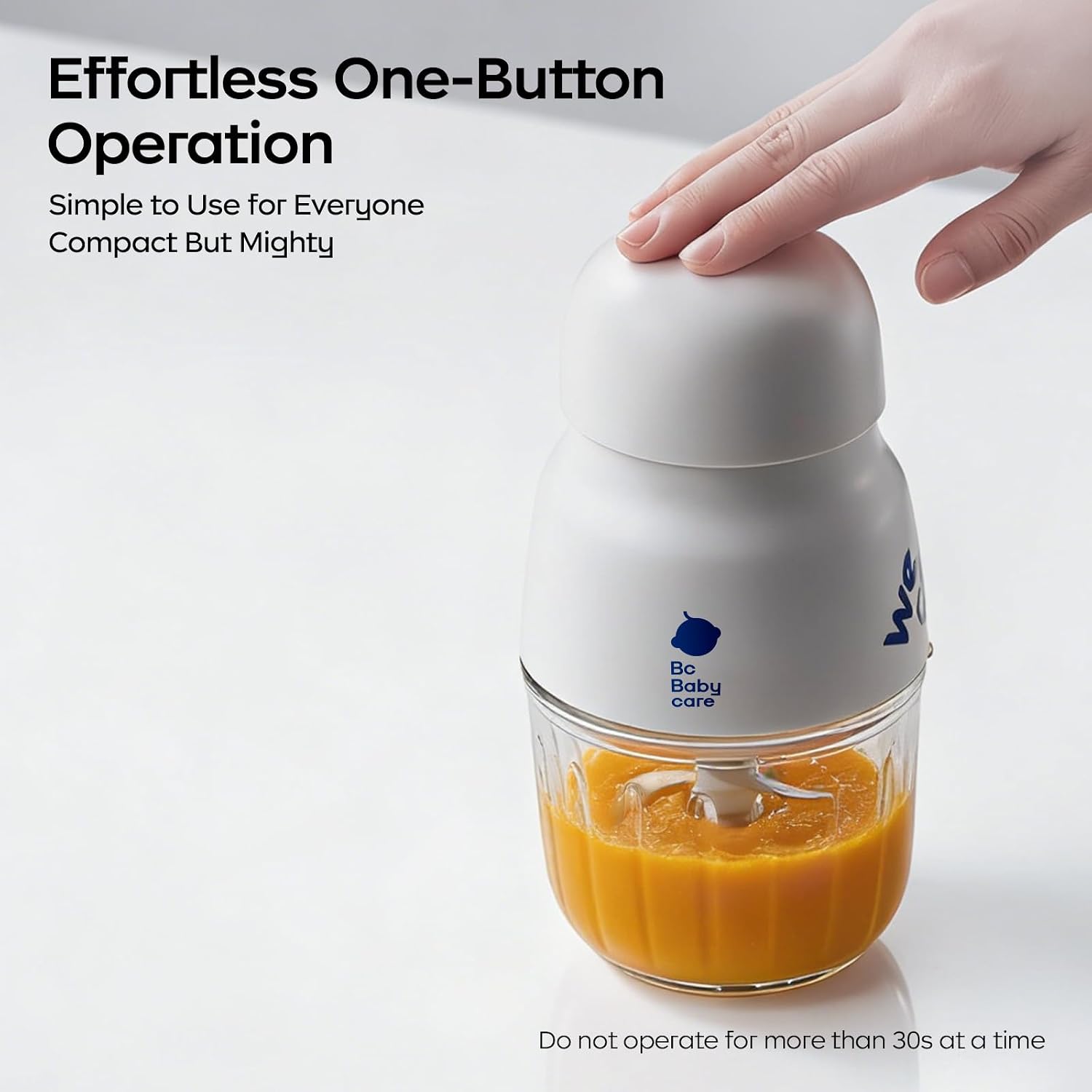 Detalle 2 de bc babycare BC4A36020003 Baby Food Maker with 10-oz Glass Bowl