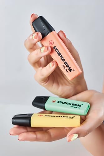 Detalle 2 de STABILO Boss Original Pastel Pack de 10 — amarillo cremoso