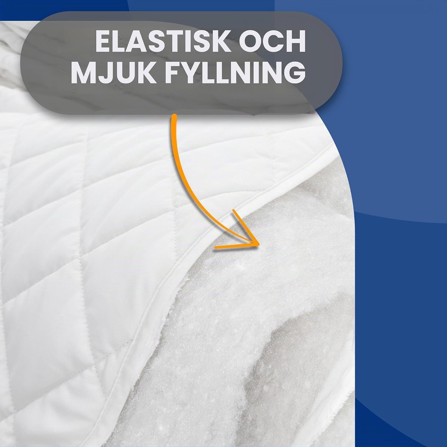 Detalle de Amazinggirl täcke 135 x 200 – vitt polyester, 10,5 TOG för året runt