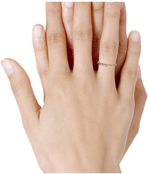 Thumbnail 2 de LES POULETTES BIJOUX - Bague Plaqué Or Ronds Ajournés