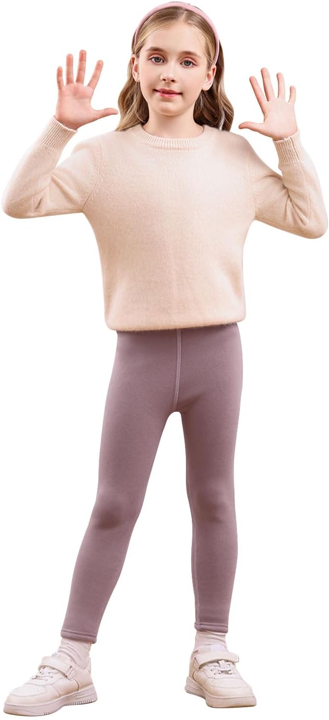 Thumbnail 3 de Vorvowry Thermoleggings für Mädchen mit weichem Fleece-Futter (Winter-Stretch)