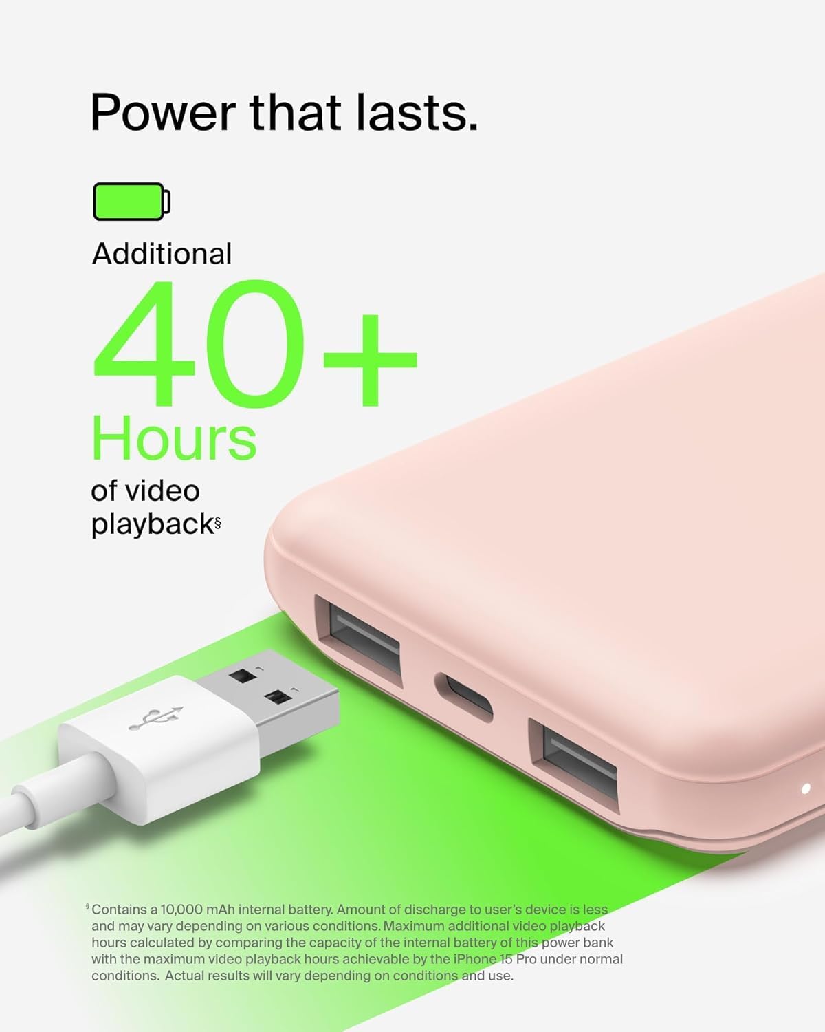 Thumbnail 2 de Belkin Batteria esterna 10000mAh USB-C 15W