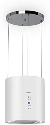 Detalle 2 de Klarstein TK15-Barett-WHd Island Cooker Hood with LED Lighting and Carbon Filters
