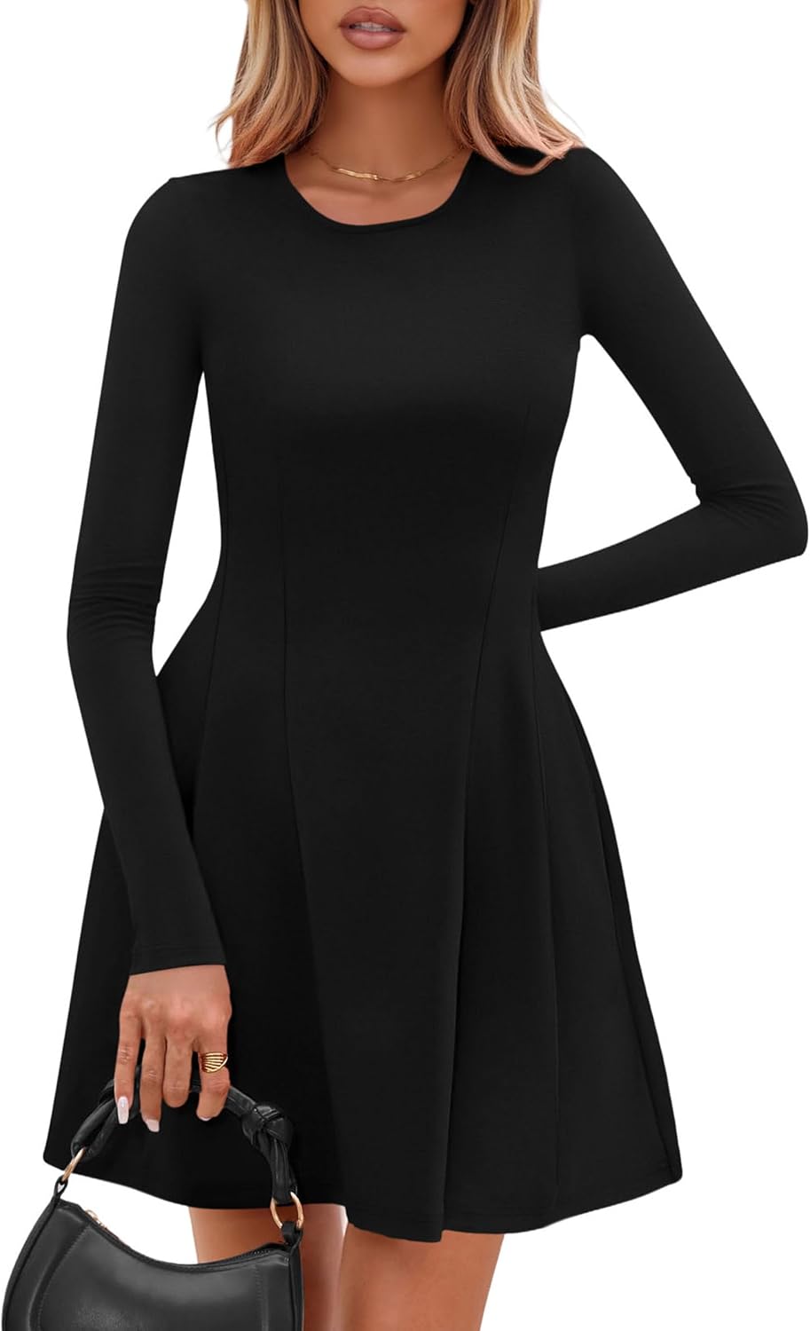 Thumbnail 5 de PRETTYGARDEN Long Sleeve Mini Dress