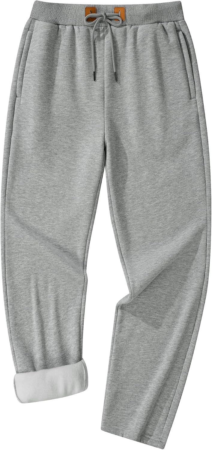 Thumbnail 4 de JMIERR ZM5M772082-P Men’s Wide-Leg Fleece Sweatpants with Zip Pockets
