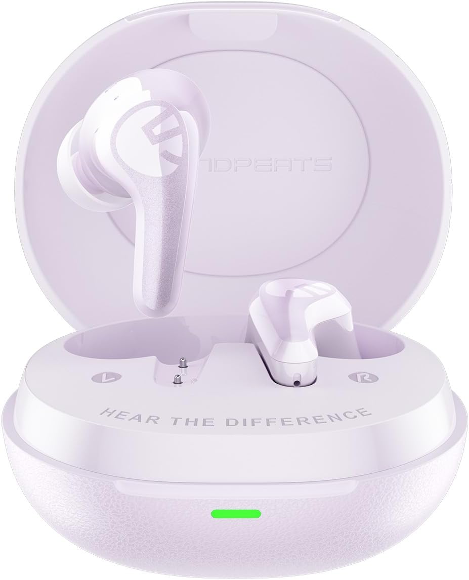 Detalle de SoundPEATS C30 Noise Cancelling Kopfhörer: Hi-Res LDAC, 52 Std Akku, 6 Mikrofone, 52 dB ANC