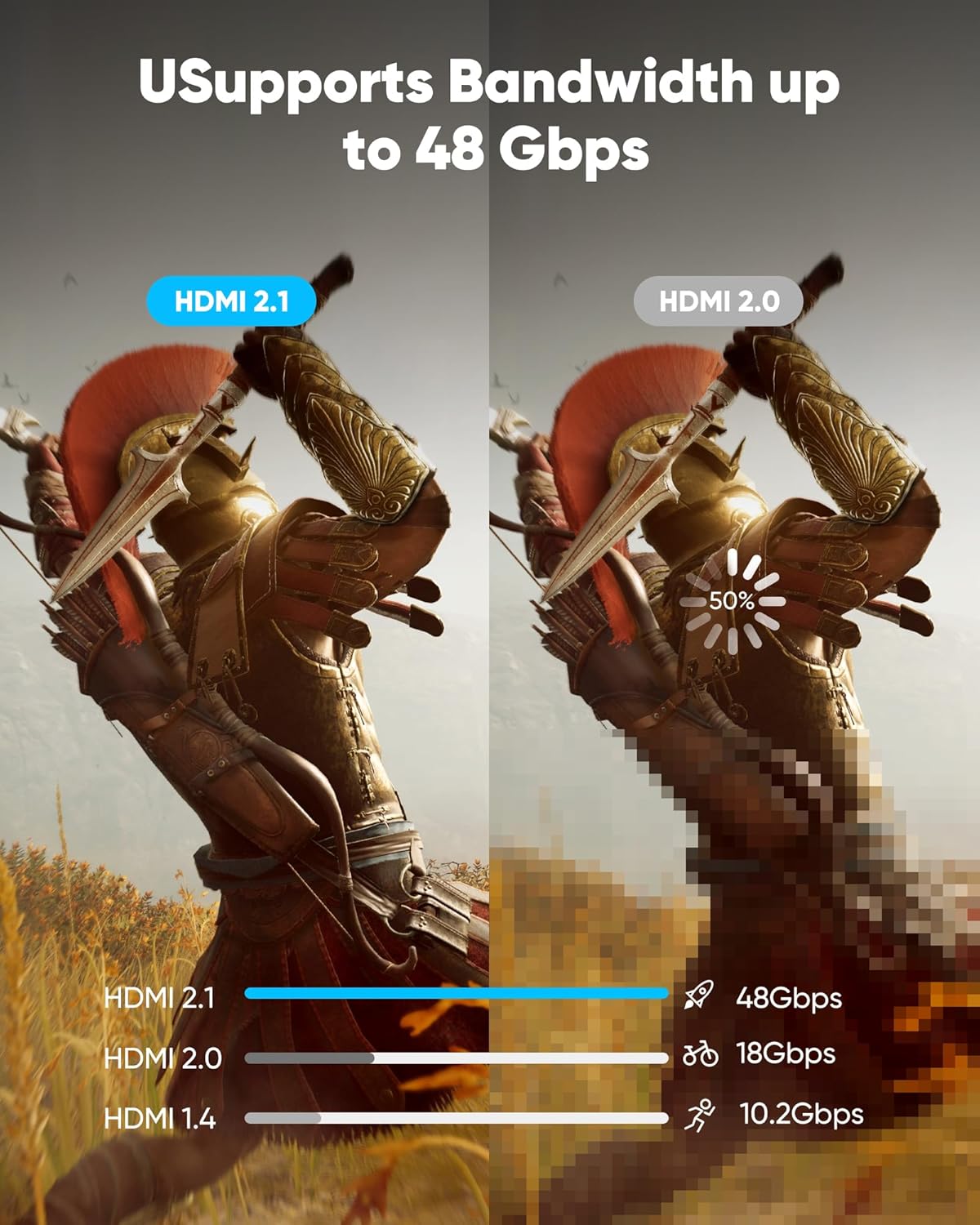 Thumbnail 4 de Highwings HDMI Kabel 5Meter 8K