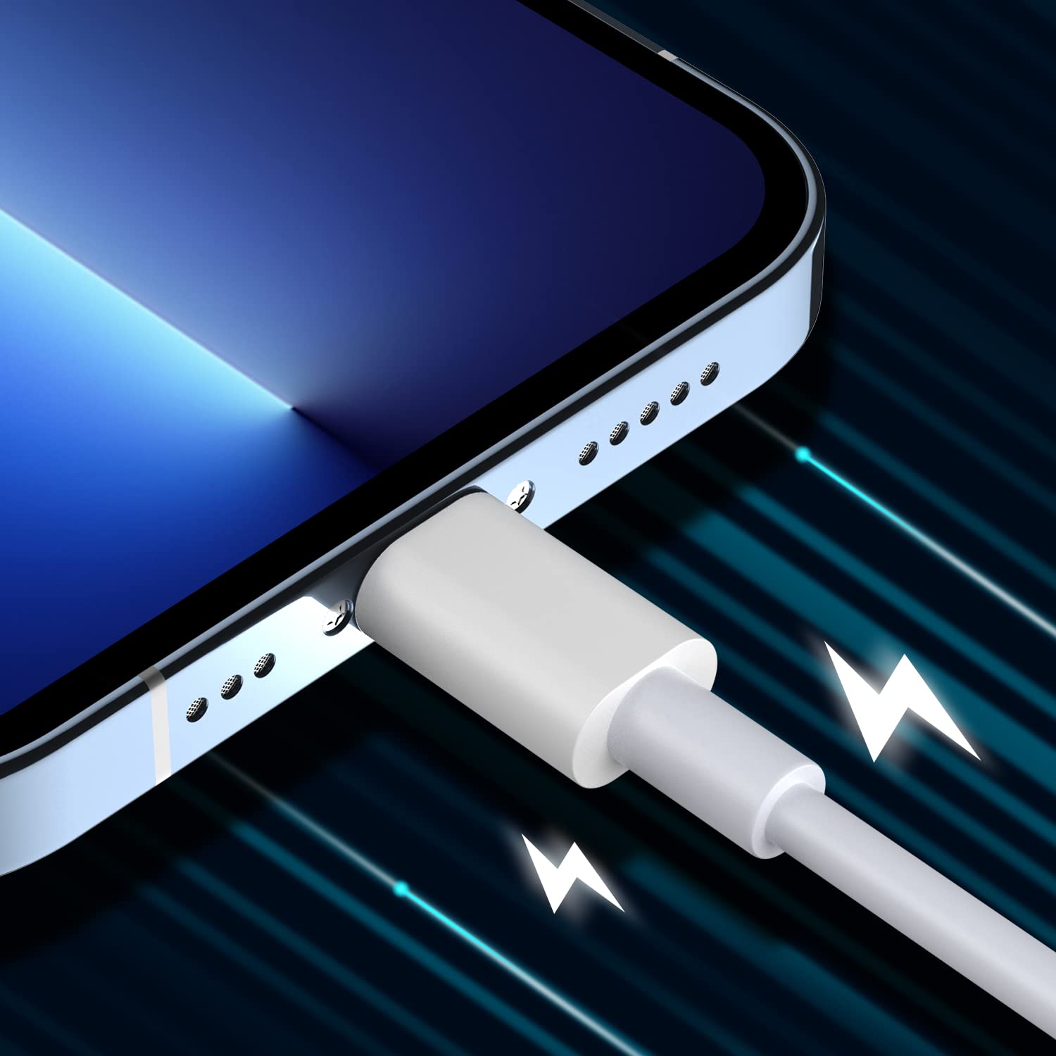 Thumbnail 4 de Apple MFi 1.8m USB‑C to Lightning cable for iPhone