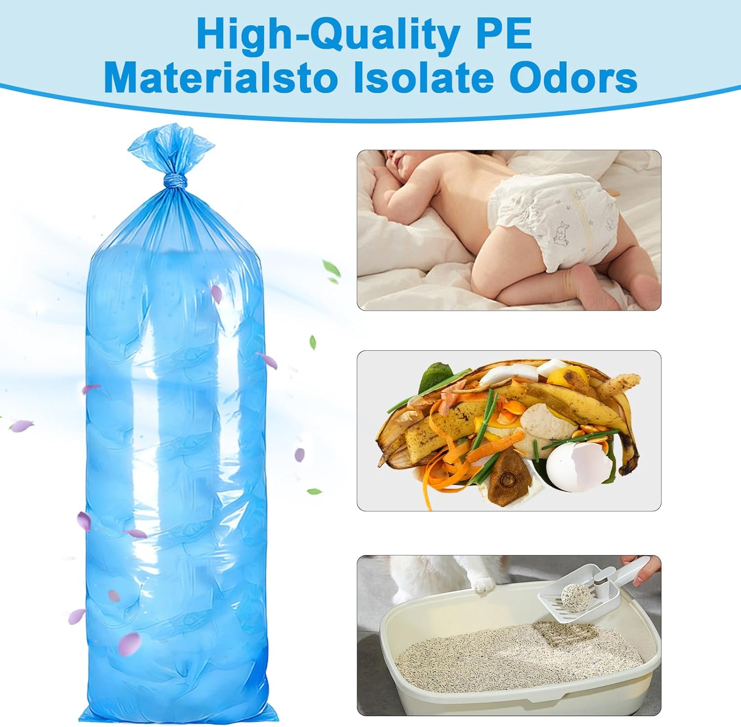 Thumbnail 4 de 30Pack Nappy Bin Refills 4.5m – Compatible with Tommee Tippee, Twist & Click, Angelcare and More