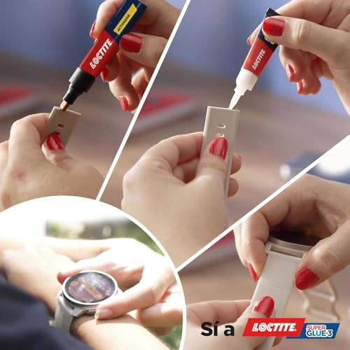 Thumbnail 4 de Loctite Super Glue-3 Plásticos: pegamento instantáneo transparente para PP, PE y PTFE (2 g/4 ml)