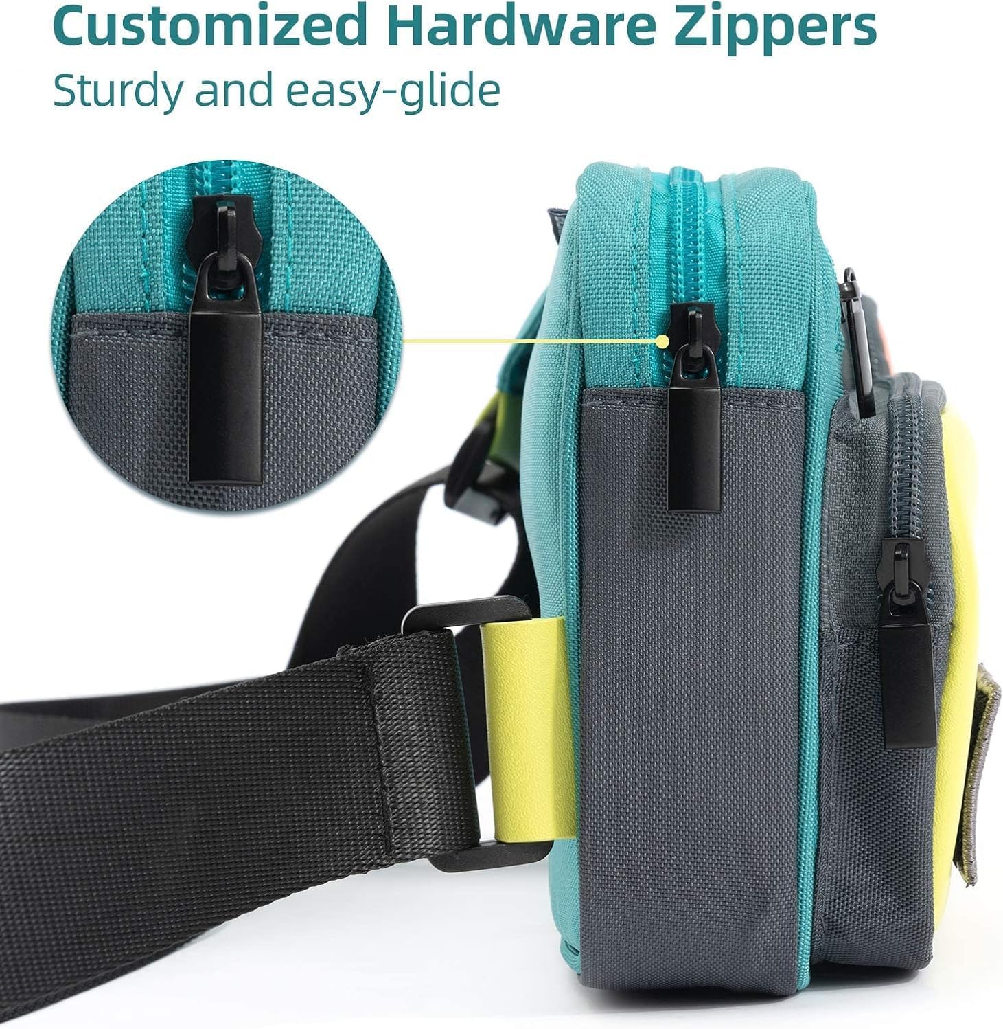 Thumbnail 2 de GeekShare Large Capacity Multifunctional Switch Travel Carrying Case (Laser Messenger Bag) for Nintendo Switch / Switch OLED