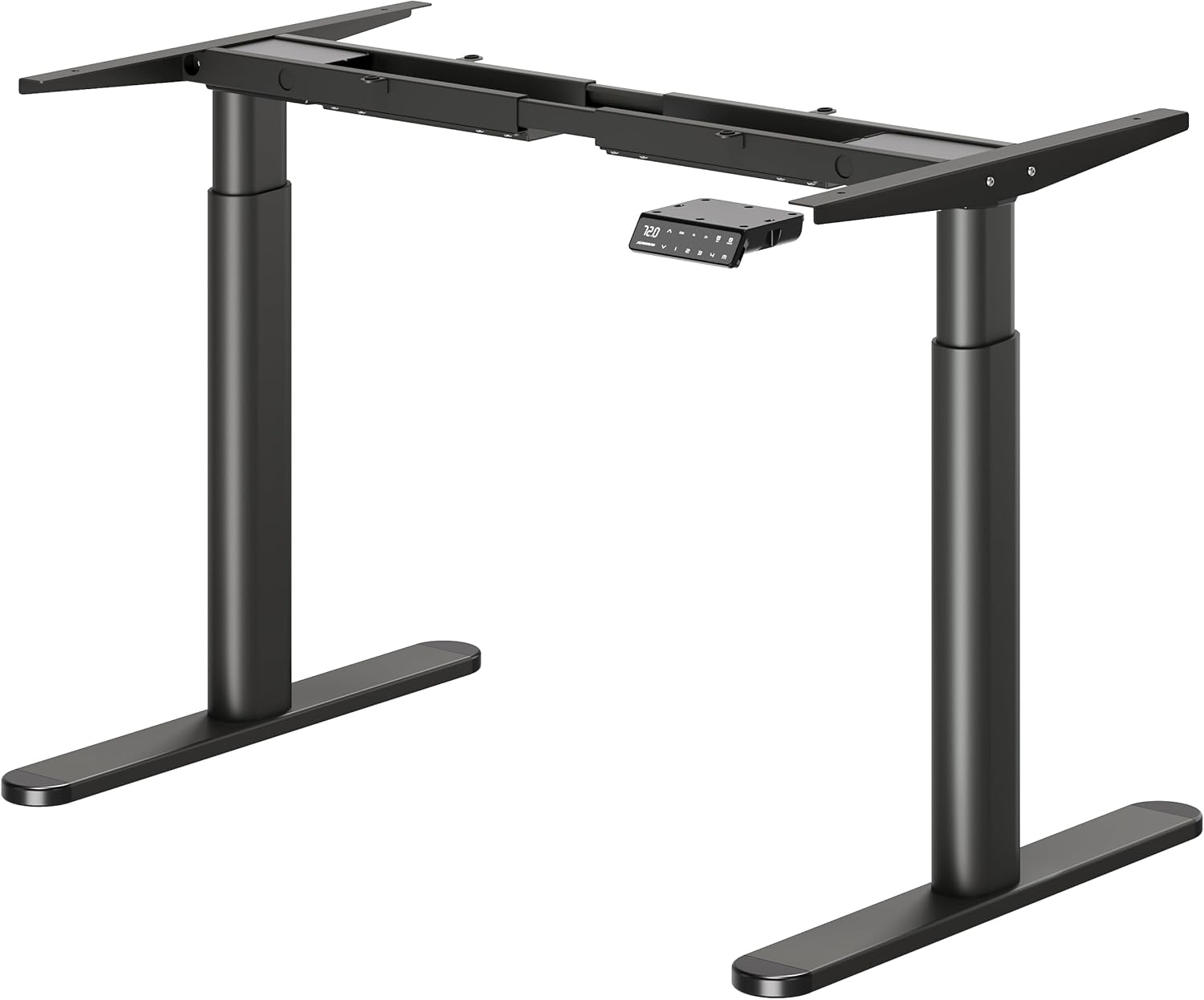 MAIDeSITe EL2 Pro Art elektrisch höhenverstellbares Tischgestell mit Dualmotor, 180-kg-Traglast, 4 Memory & Kollisionsschutz