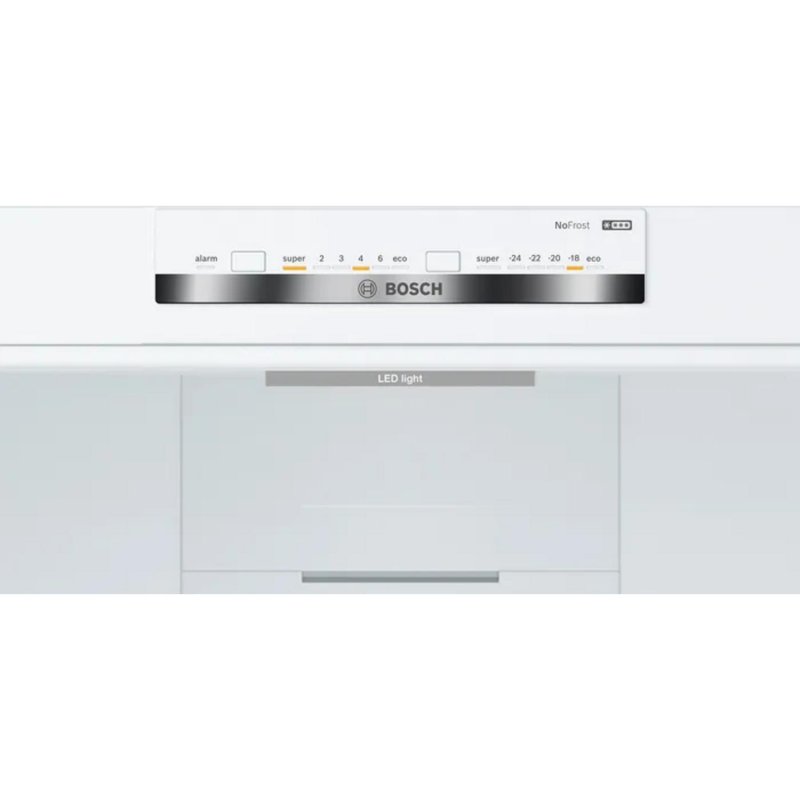 Detalle 2 de Frigorífico combi Bosch KGN39VWDC No Frost 203 cm y 368 L, blanco