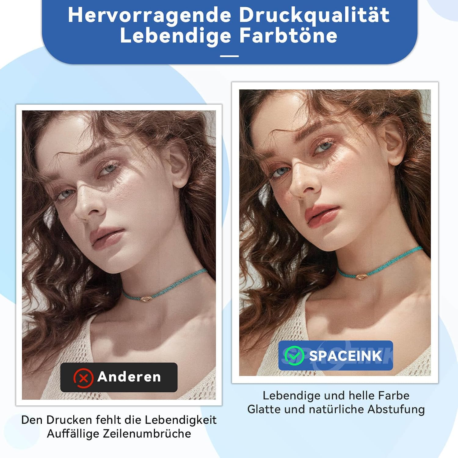 Detalle de Tinte 104 Multipack 2 Sätze kompatibel für Epson 104 (für ET‑2820/ET‑4800 u. a.): 2x Schwarz, 2x Cyan, 2x Magenta, 2x Gelb