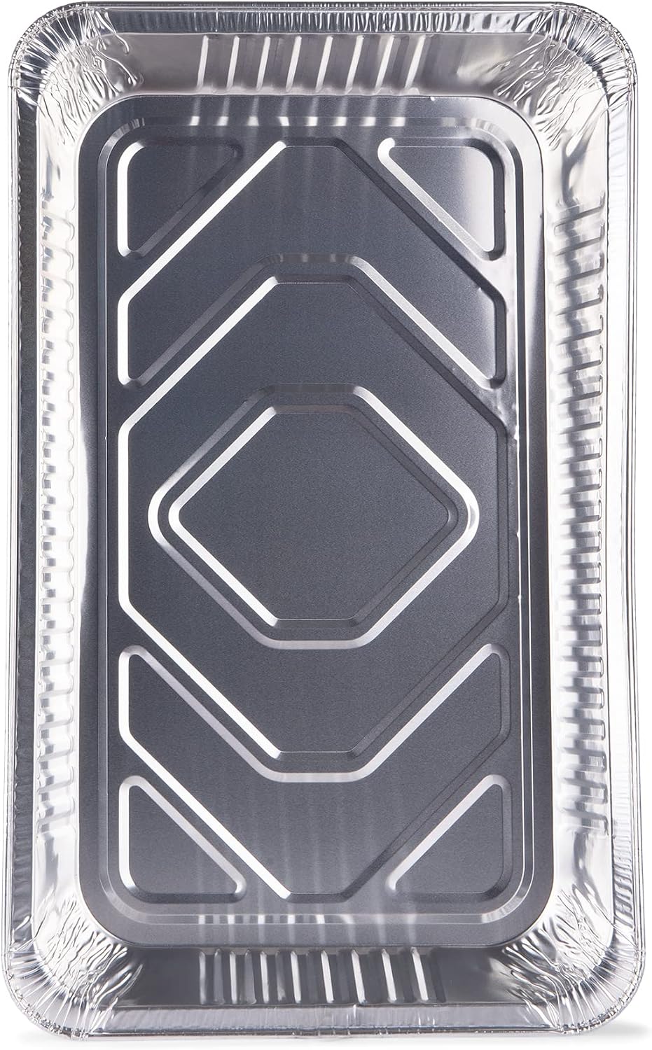 Detalle 2 de Glad BB21178 Full-Size Deep Steam Table Pans, Aluminium, 2-Pack