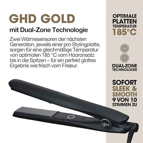 Detalle de ghd gold Glätteisen: Haarglätter & Multistyler – Sleek & Anti Frizz Finish