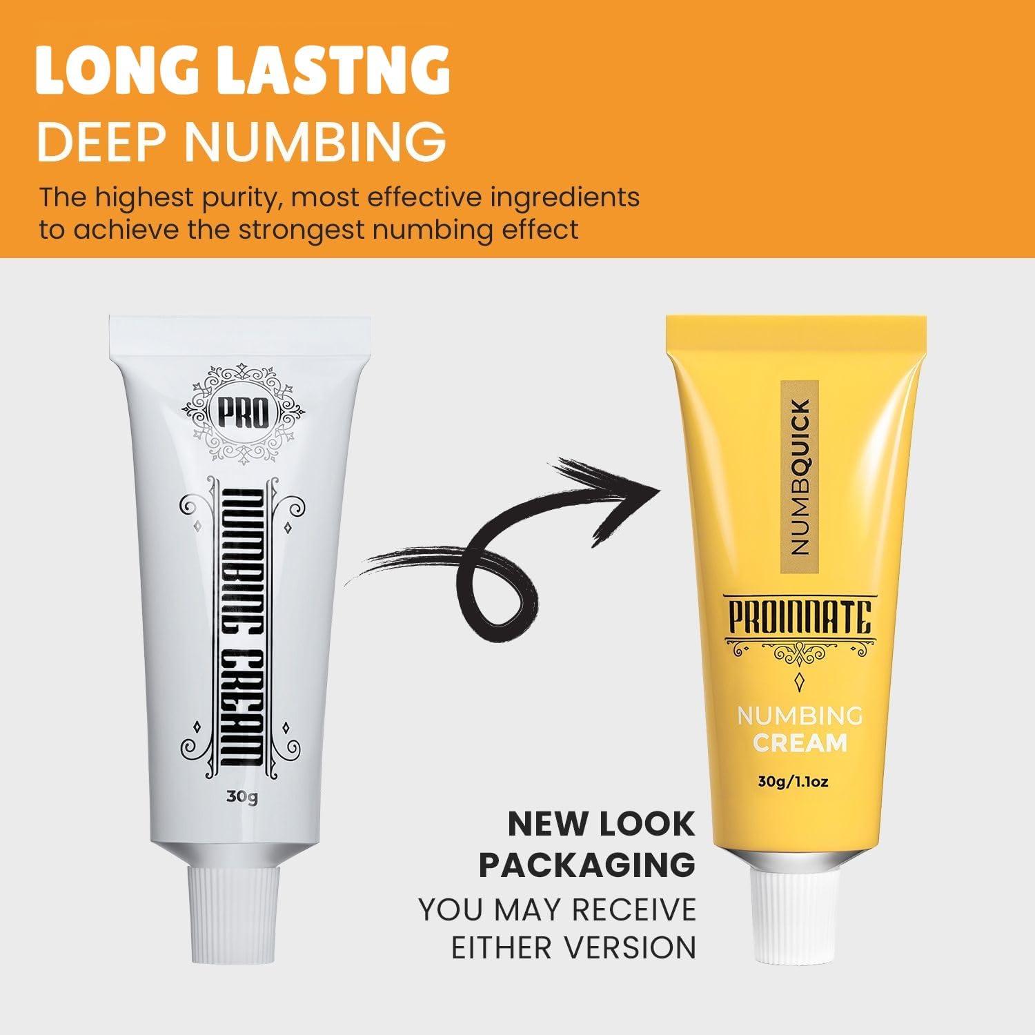 Detalle 2 de Proinnate Numbing Cream Max Strength with Lidocaine, Menthol, Emu Oil and Arnica