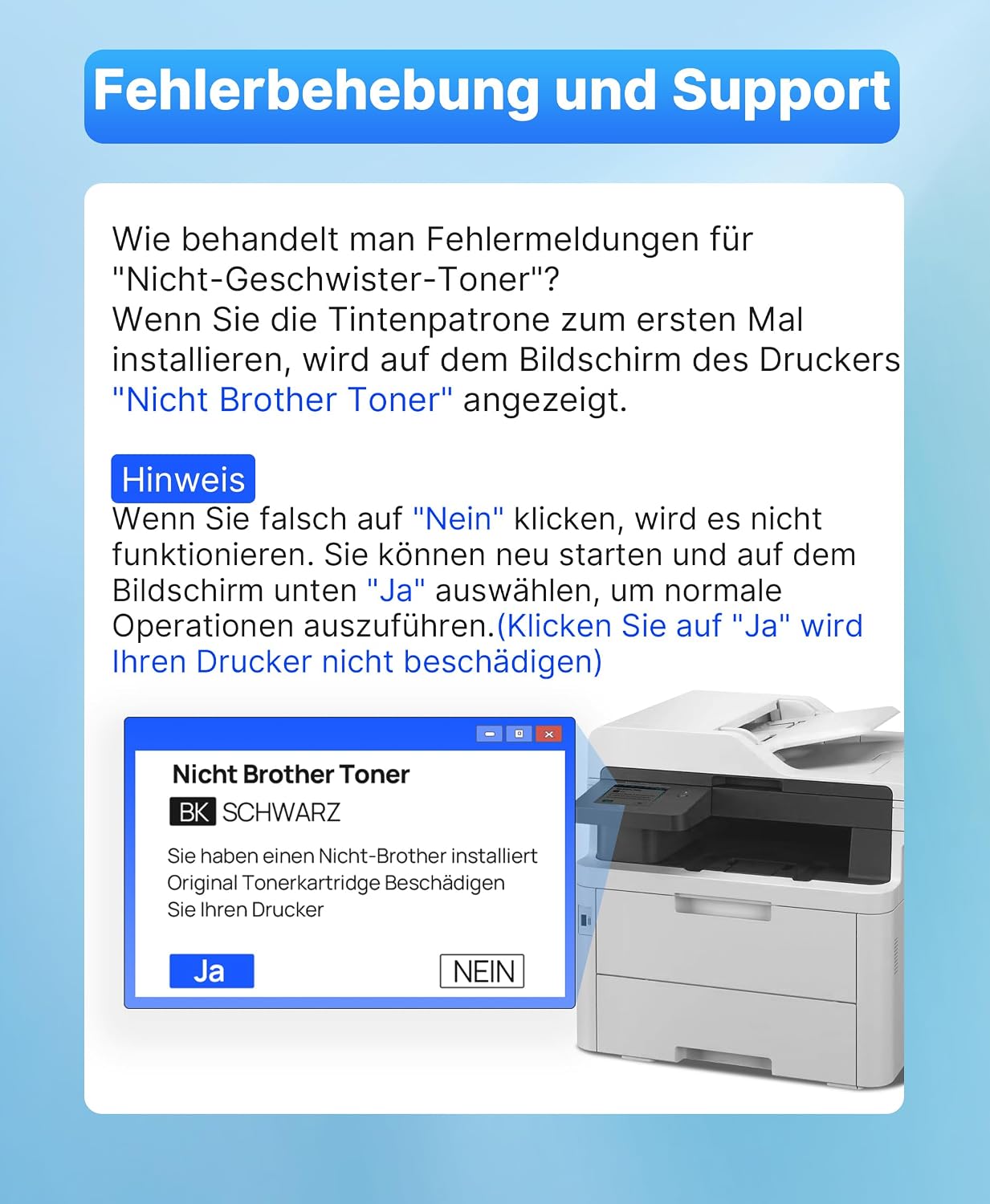 Thumbnail 6 de SODFACE TN248 4er-Pack Toner für Brother