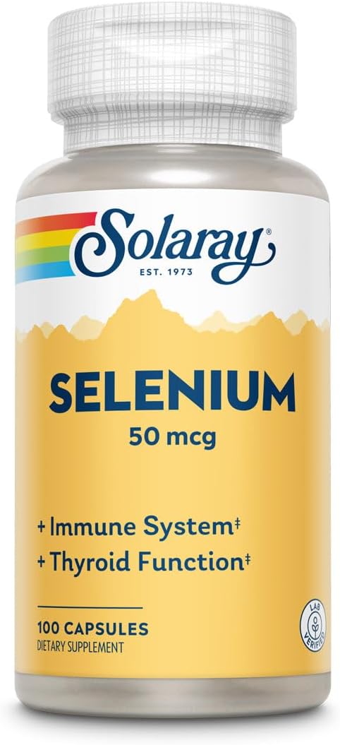 Detalle de SOLARAY Selenium 50 Mg 100 Vegcaps