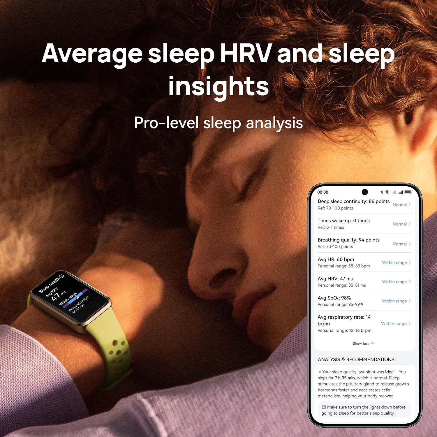 Thumbnail 1 de Huawei Band 10 Smartwatch sleep tracker