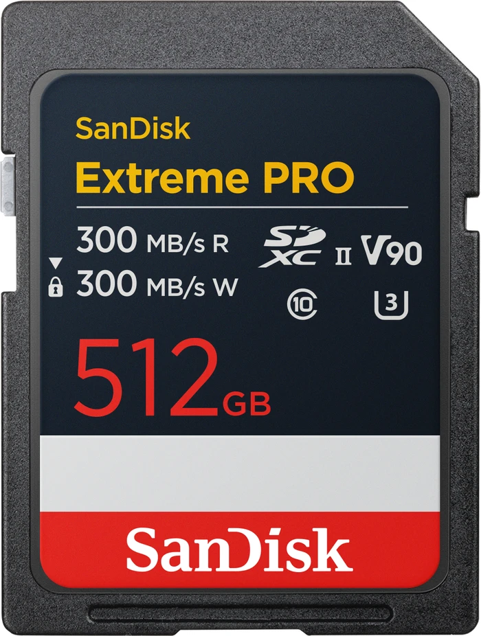 Detalle 2 de Sandisk SDXC Extreme PRO 512 GB 300 MB/s