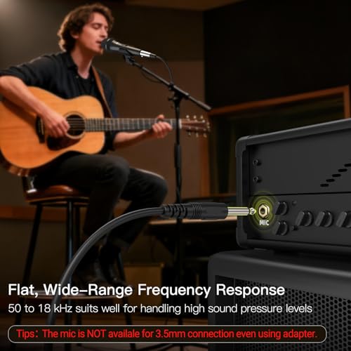 Thumbnail 8 de FIFINE K6 Karaoke Dynamic Microphone — Wired 1/4" (6.35mm) vocal mic for live singing