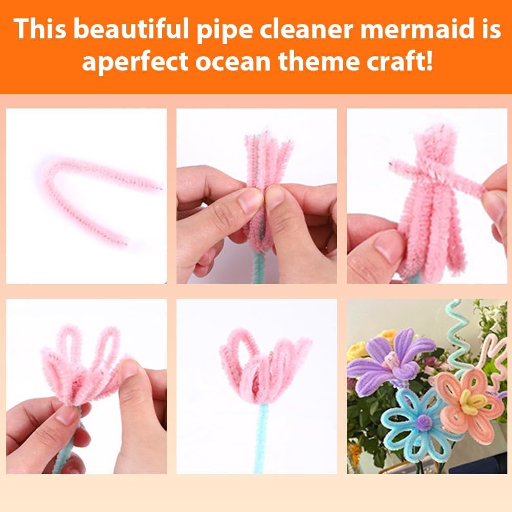 Detalle 2 de Ainiv 200PCS Pipe Cleaners 30cm