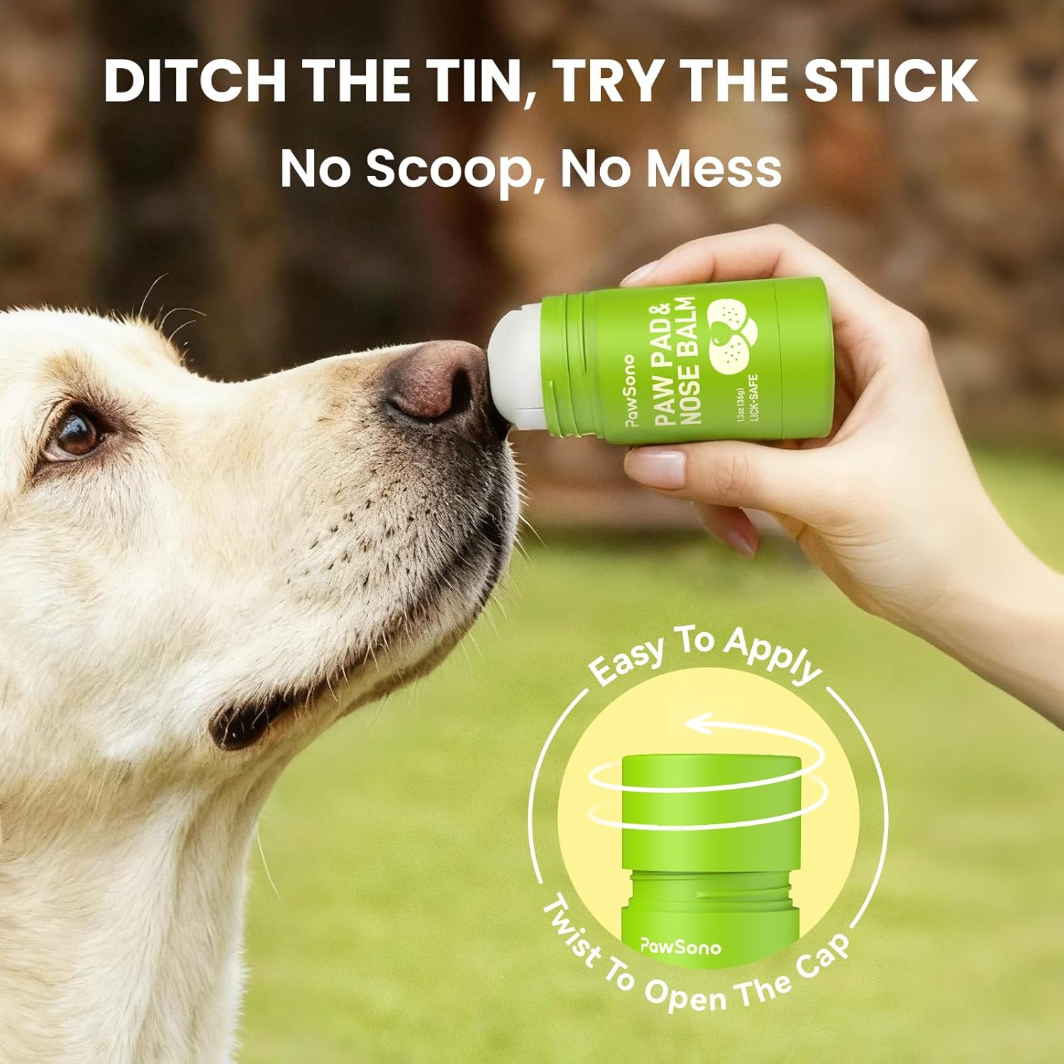 Thumbnail 5 de PawSono Lick-Safe Nose & Paw Balm Stick