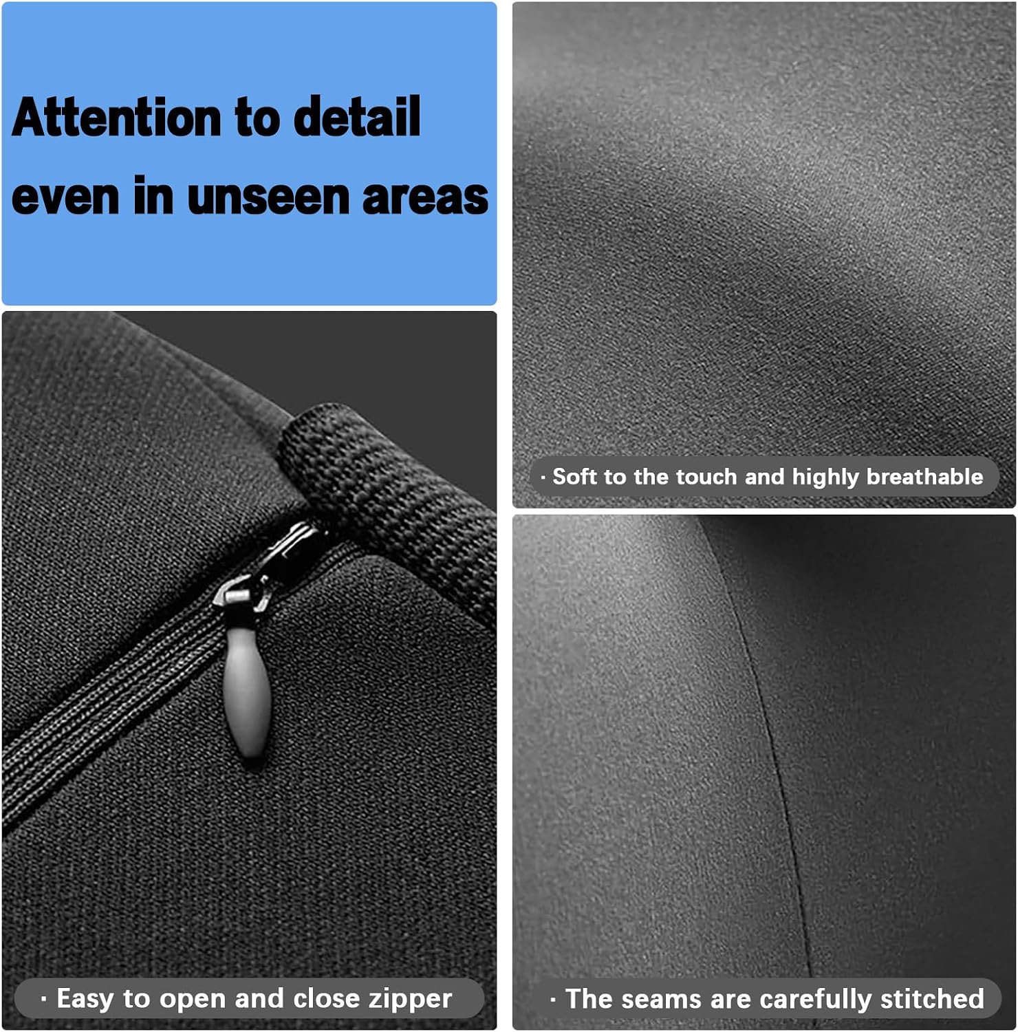 Detalle 2 de TripHug Lumbar Support Cushion Memory Foam