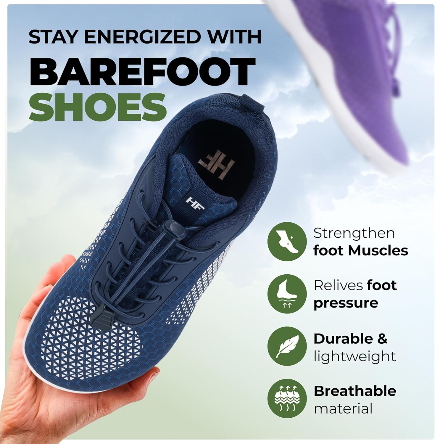 Thumbnail 1 de Hike Footwear HF Flow Barefoot Shoes – Women & Men