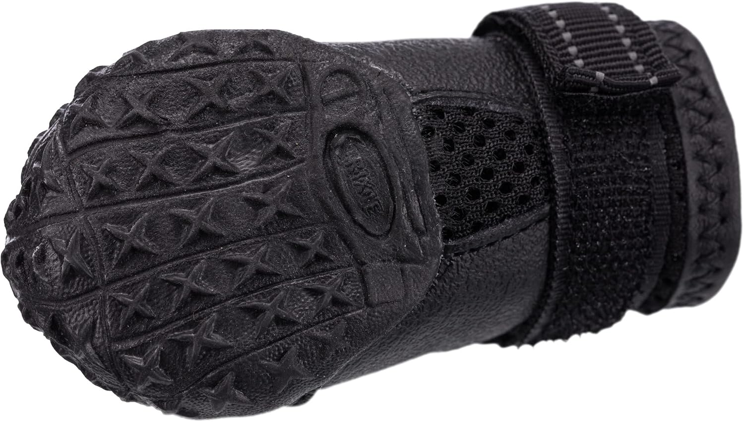 Detalle de TRIXIE Walker Active skyddsstövlar för hund, svarta, M–L, 2-pack