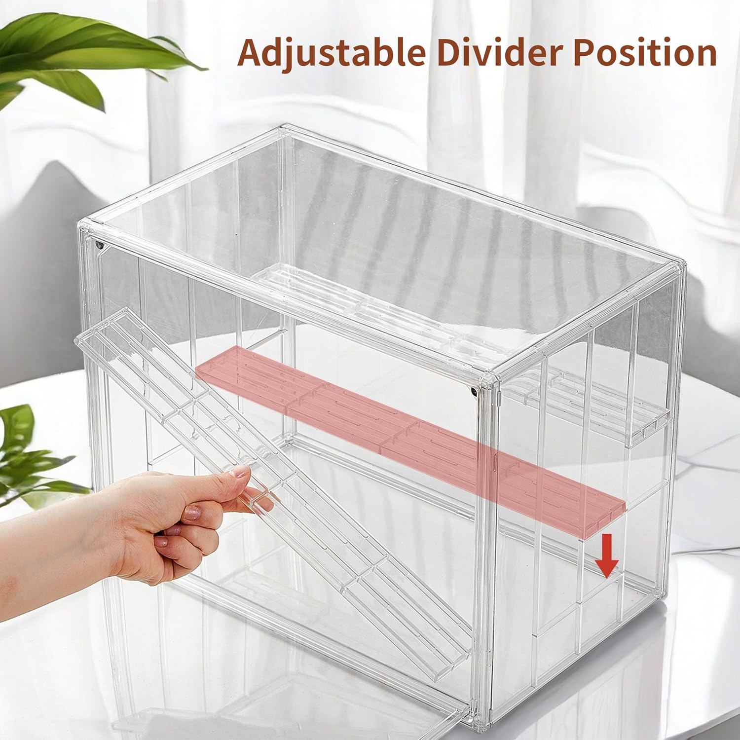 Thumbnail 3 de Clear Acrylic Display Case 14.2in 4-Pack