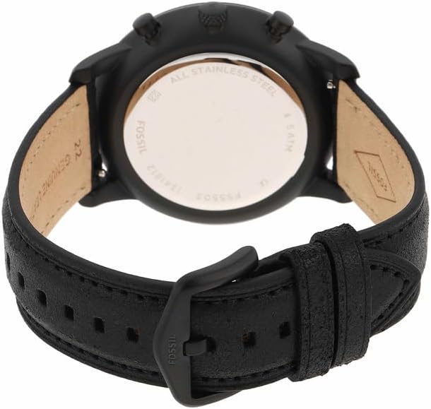 Thumbnail 3 de FOSSIL Neutra Herren-Uhr mit Quarz-Chronograph und Lederarmband