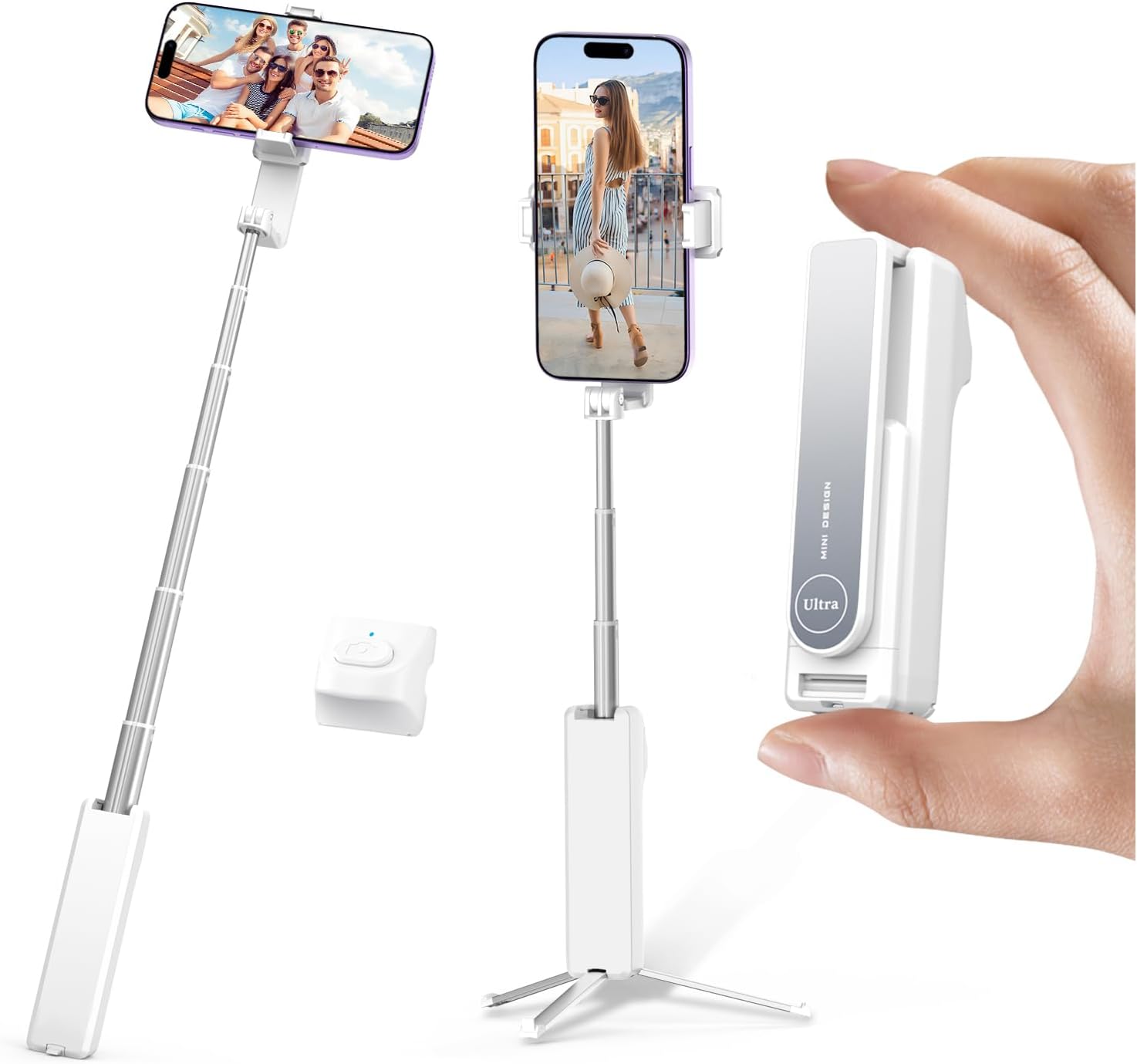 Detalle de yAyusi Mini Trípode Selfie Extensible