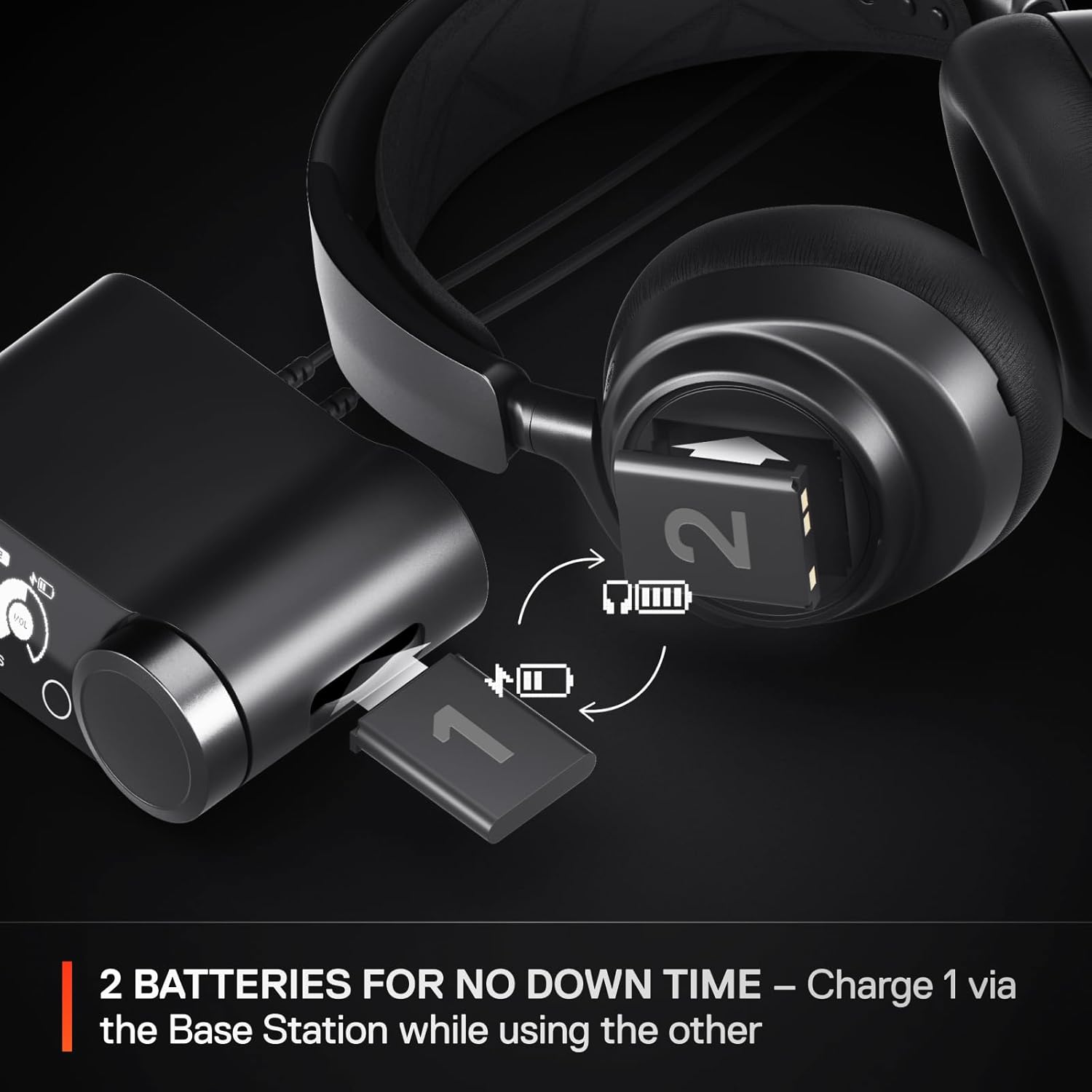 Thumbnail 5 de SteelSeries Arctis Nova Pro Wireless Xbox Multi-System Gaming Headset (Xbox & PC / Switch + Bluetooth)