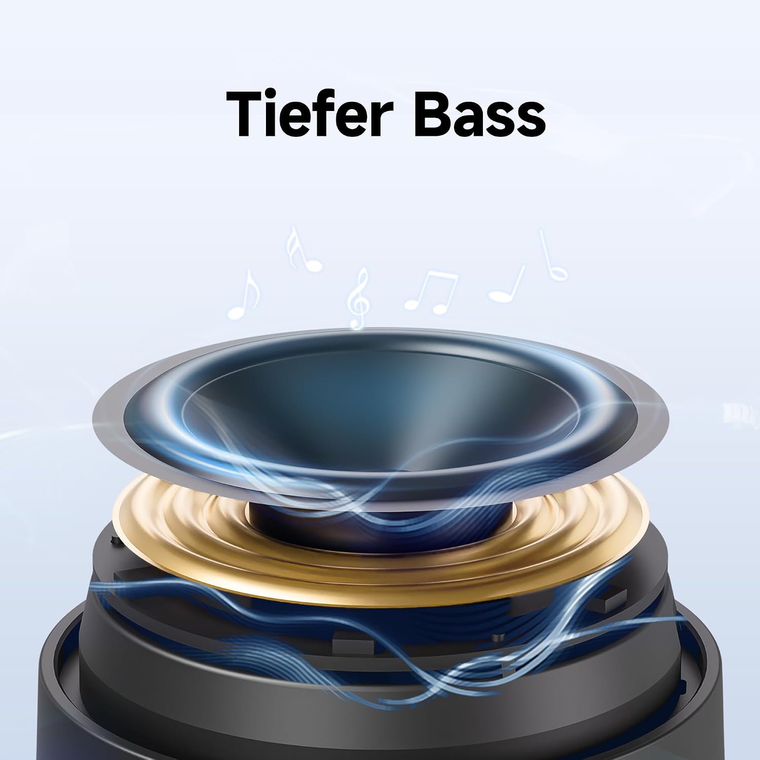Thumbnail 6 de MiLi Bluetooth Lautsprecher – Magnetischer Mini Speaker, 3W, IP65, 8 Stunden Wiedergabe, TWS Stereo