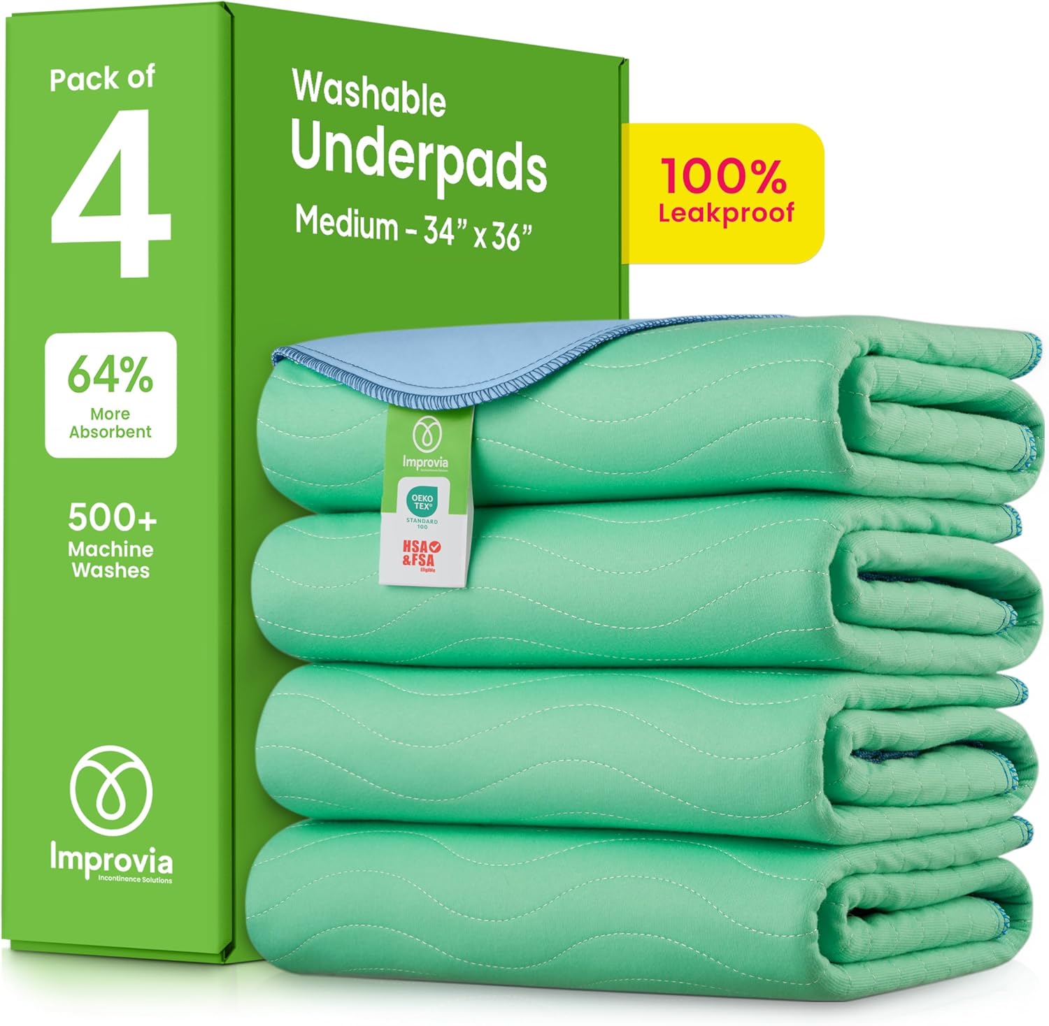 Detalle de IMPROVIA Washable Underpads 34" x 36"
