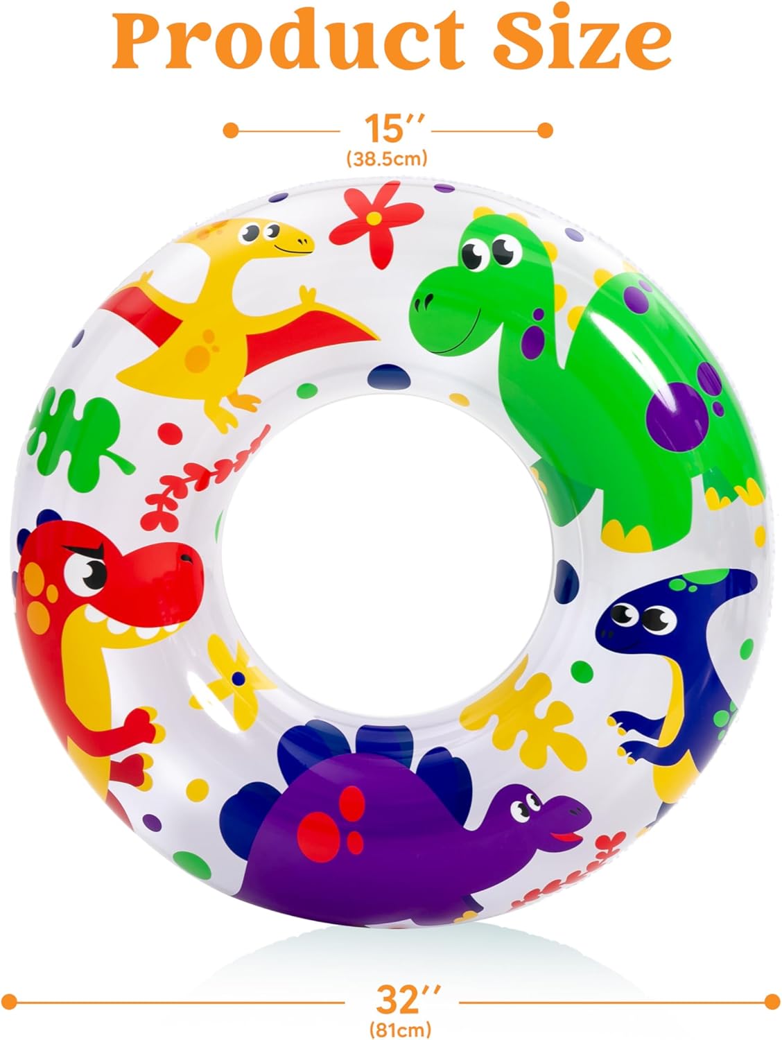 Thumbnail 4 de JOYIN 3 Pack Pool Floats (32-inch) Kids Pool Tube Ring Floats