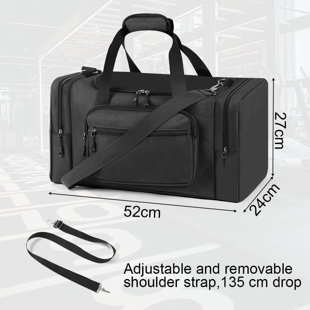 Detalle de OSDUE Sports Duffle Bag 35L – Waterproof Gym and Travel Holdall