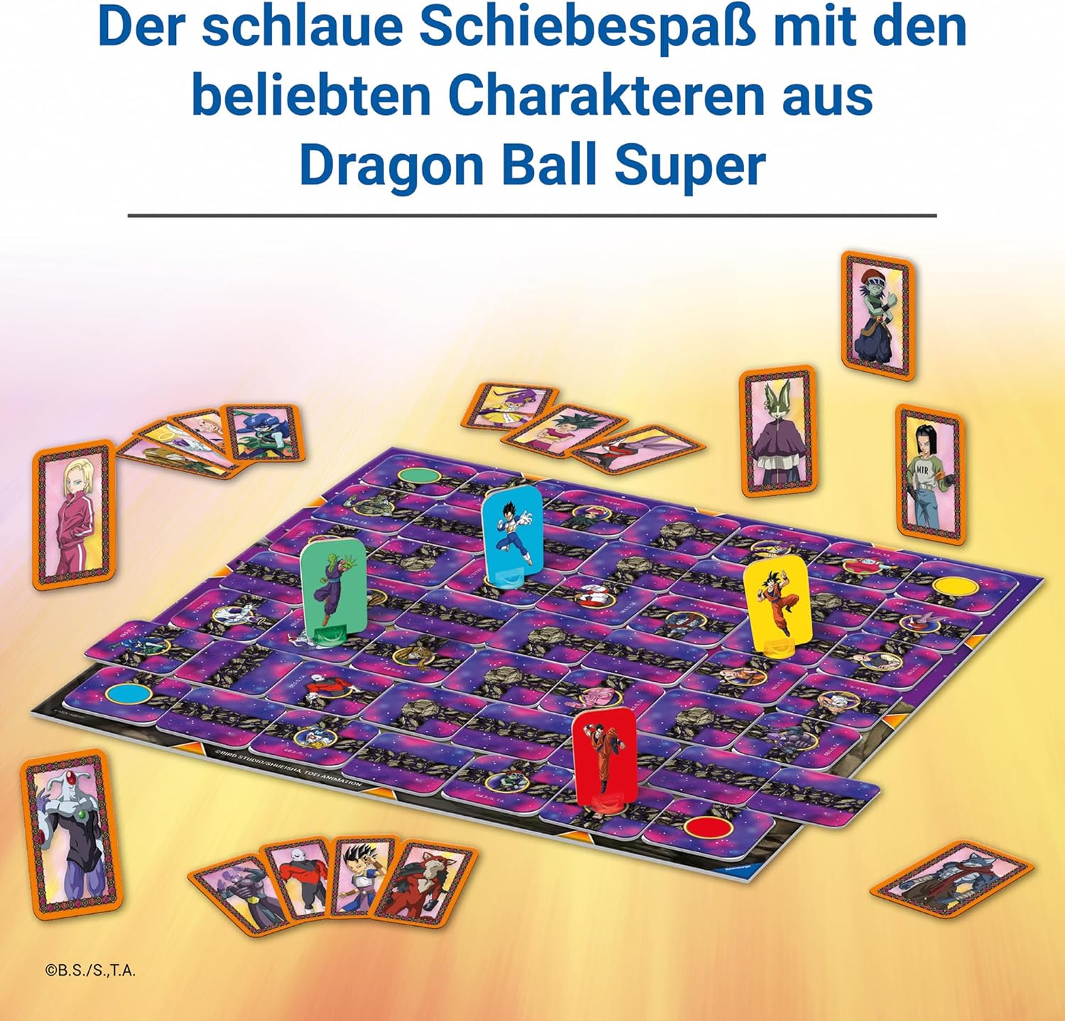 Detalle de Ravensburger 24740 Dragon Ball Super Labyrinth – Spiel für 2–4 Spieler, ab 7 Jahren