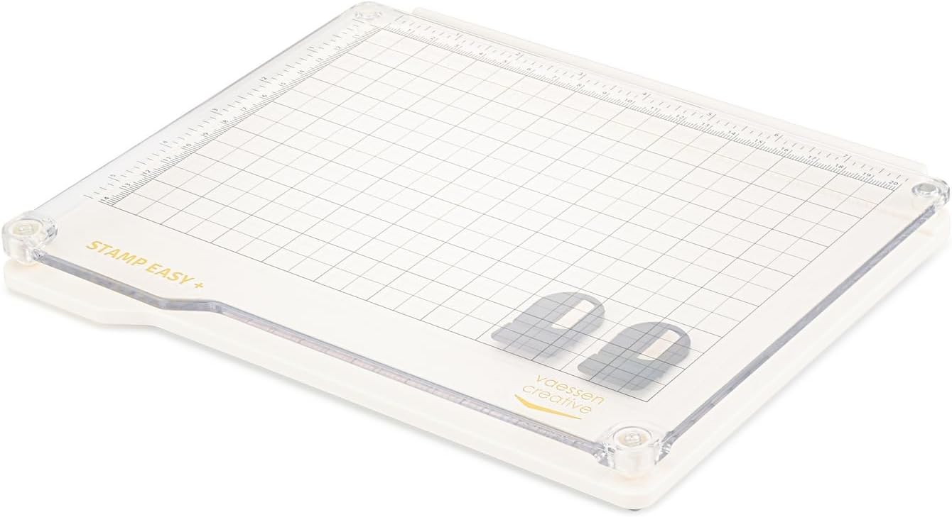 Detalle de Vaessen Creative Stamp Easy+ Presse Couvercle Amovible pour Tamponner — 22 x 16,6 cm